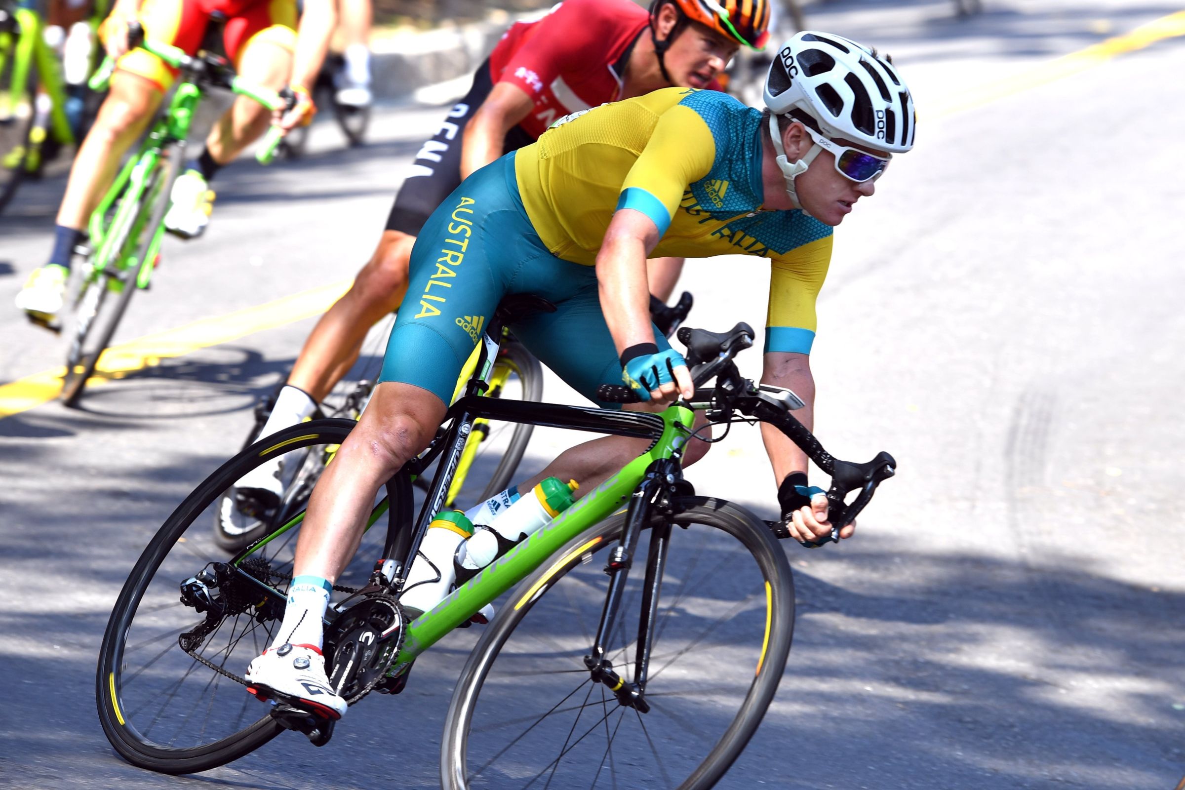Australian cyclist Simon Clarke racing at the 2016 Rio Olympic Games - Graham Watson